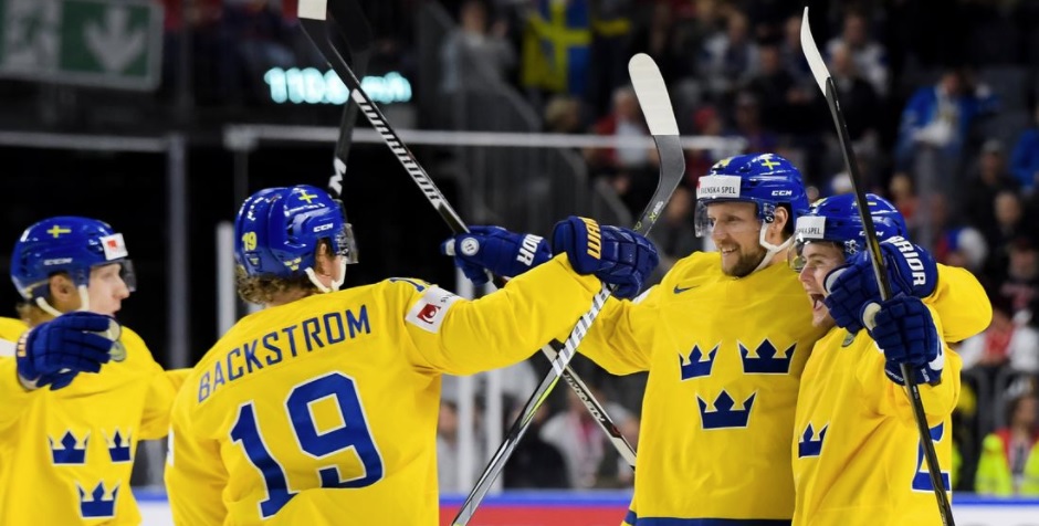 Streama hockeylandslaget tre kronor